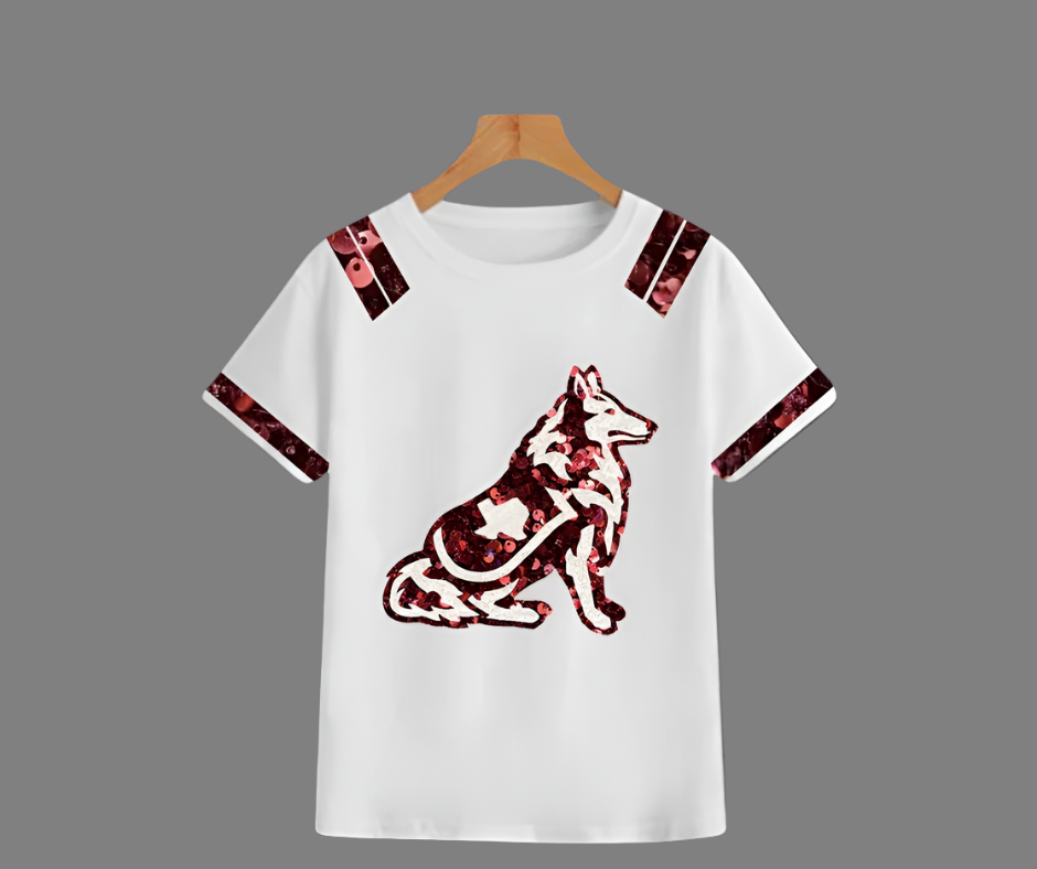 Texas Maroon Mascot Shirt