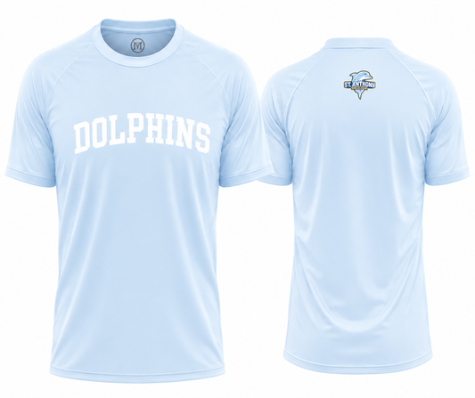 Blue St. Anthony Dolphins Performance Tee (KIDS)