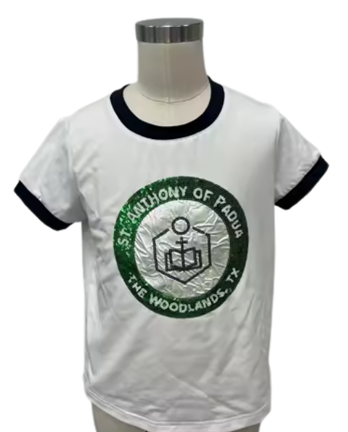 St. Anthony Girls Spirit Tee 💚🤍
