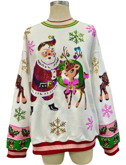 Retro Santa Sweatshirt - Exclusive