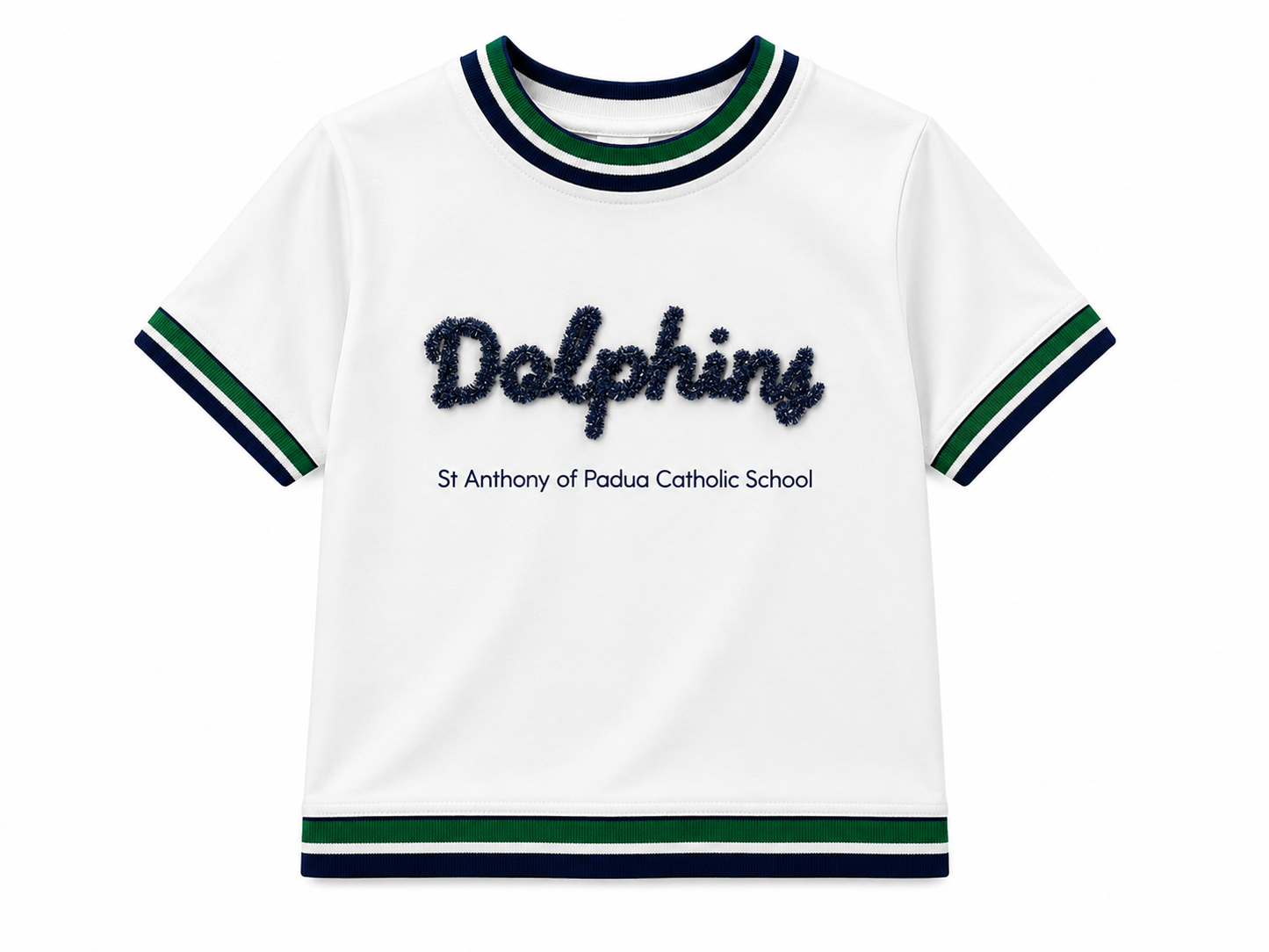 St. Anthony Dolphins Tinsel Top (GIRLS)