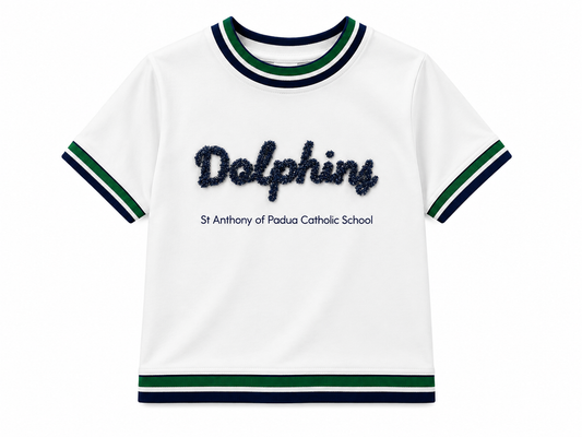 St. Anthony Dolphins Tinsel Top (GIRLS)