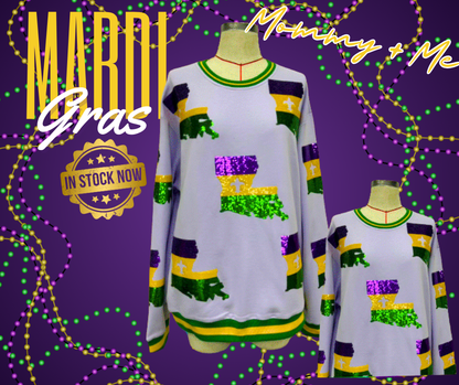 Louisiana State Mardi Gras (Mommy + Me)