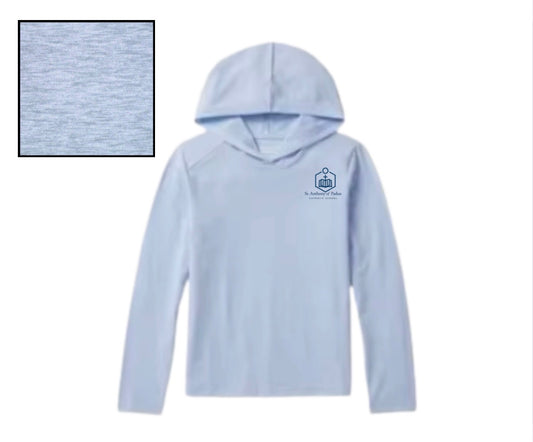 St. Anthony Performance Hooded Tee 💙