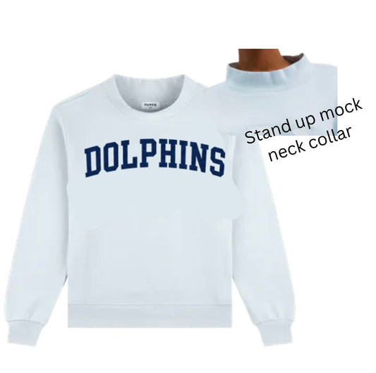 Light Blue St. Anthony Mock Neck Sweatshirt 💙 (KIDS)