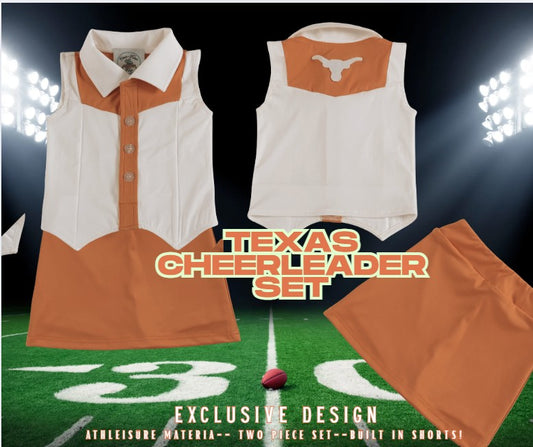 Texas Cheerleader Set - Exclusive Design!